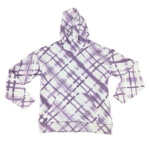 Lazypants | Girl's Pullover Hoodie | Purple & White | Various Sizes